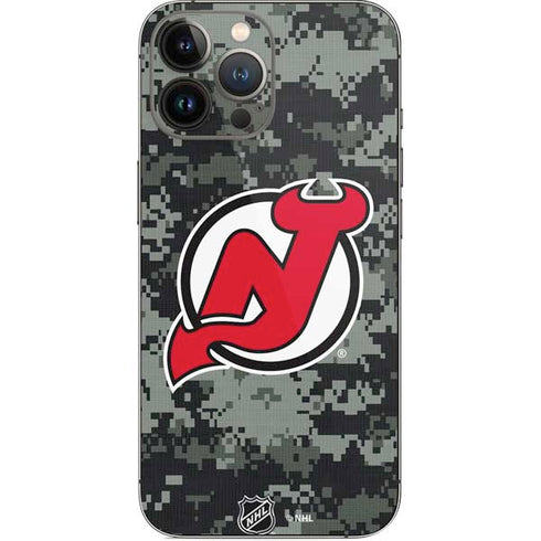 NHL New Jersey Devils Camo iPhone 13 Pro Max Skin