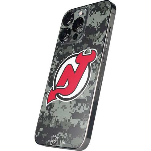 NHL New Jersey Devils Camo iPhone 13 Pro Skin