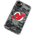 NHL New Jersey Devils Camo iPhone 14 Plus Clear Case