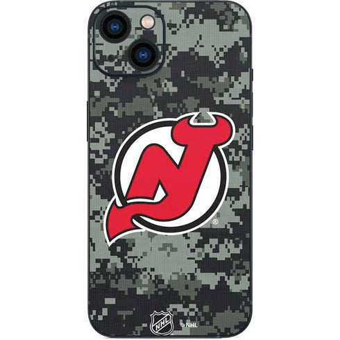 NHL New Jersey Devils Camo iPhone 14 Plus Skin