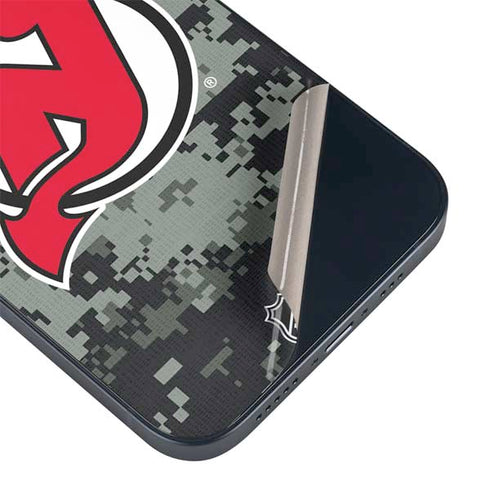 NHL New Jersey Devils Camo iPhone 14 Plus Skin
