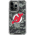 NHL New Jersey Devils Camo iPhone 15 Pro Clear Case
