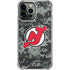 NHL New Jersey Devils Camo iPhone 15 Pro Max Clear Case