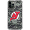NHL New Jersey Devils Camo iPhone 14 Pro Max Clear Case