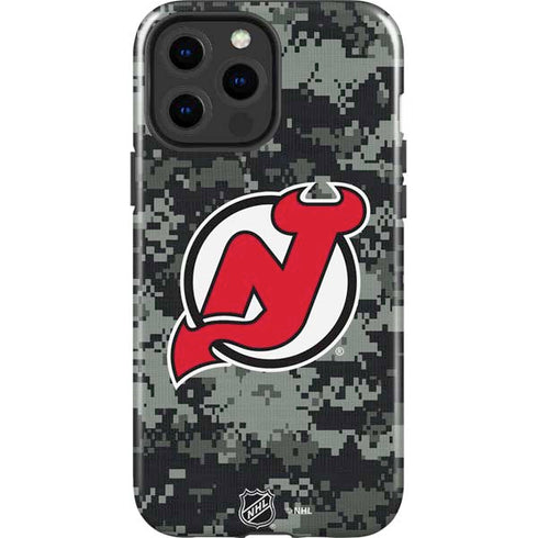 NHL New Jersey Devils Camo iPhone 15 Pro Max Impact Case