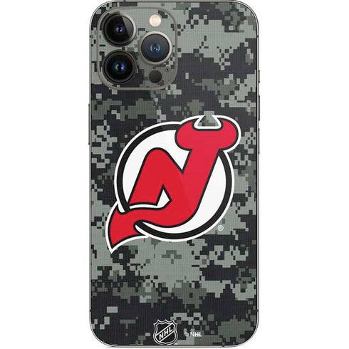 NHL New Jersey Devils Camo iPhone 14 Pro Max Skin
