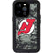 NHL New Jersey Devils Camo iPhone 14 Pro Waterproof Case