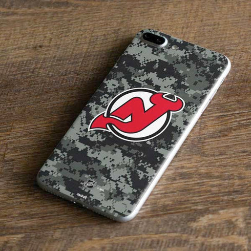 NHL New Jersey Devils Camo iPhone 8 Plus Skin