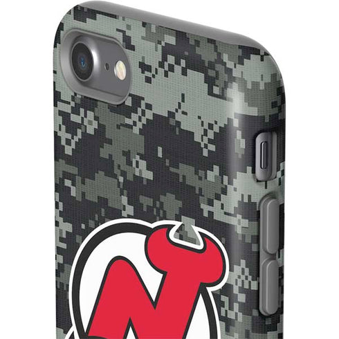 NHL New Jersey Devils Camo iPhone SE (2nd & 3rd Gen) Pro Case