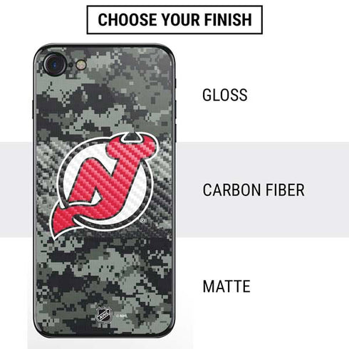 NHL New Jersey Devils Camo iPhone SE (2nd & 3rd Gen) Skin