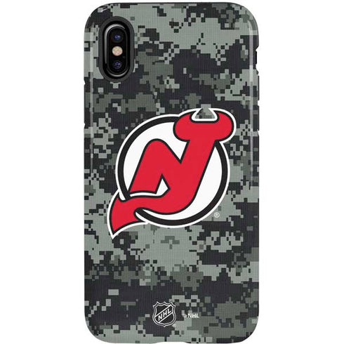 NHL New Jersey Devils Camo iPhone X Pro Case