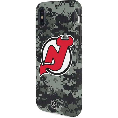 NHL New Jersey Devils Camo iPhone X Pro Case