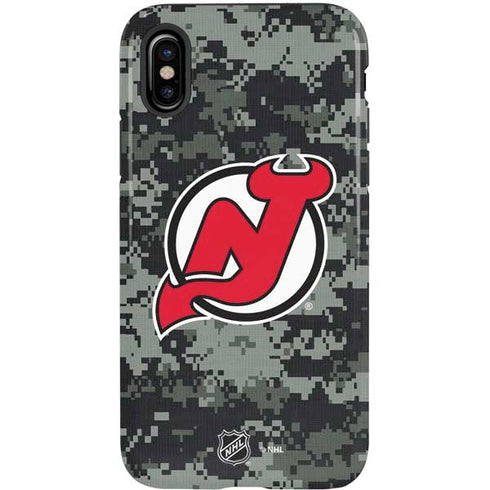 NHL New Jersey Devils Camo iPhone XS Pro Case
