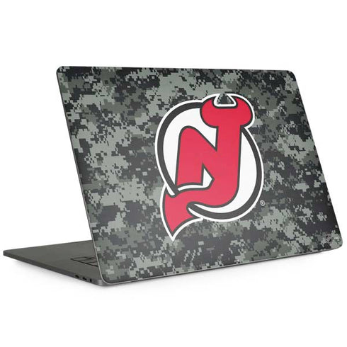 NHL New Jersey Devils Camo Apple MacBook Pro 15-inch Skin