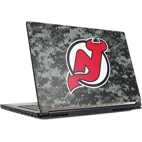 NHL New Jersey Devils Camo MSI GS65 Stealth Laptop Skin