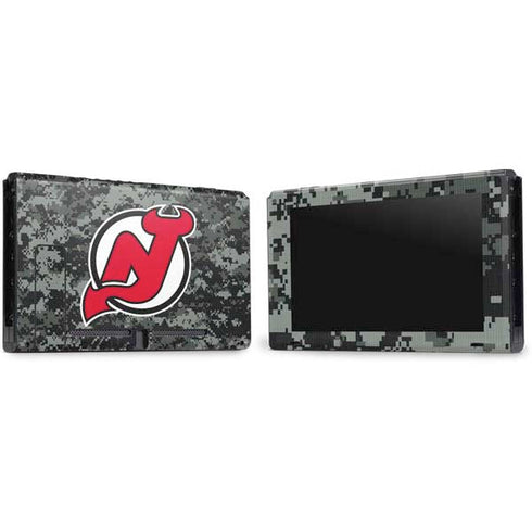 NHL New Jersey Devils Camo Nintendo Switch Bundle Skin