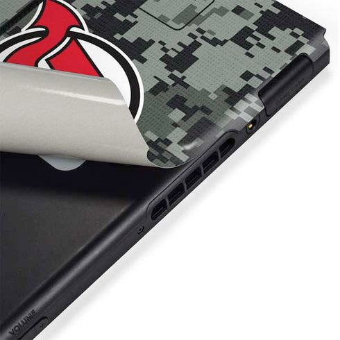 NHL New Jersey Devils Camo Nintendo Switch Bundle Skin