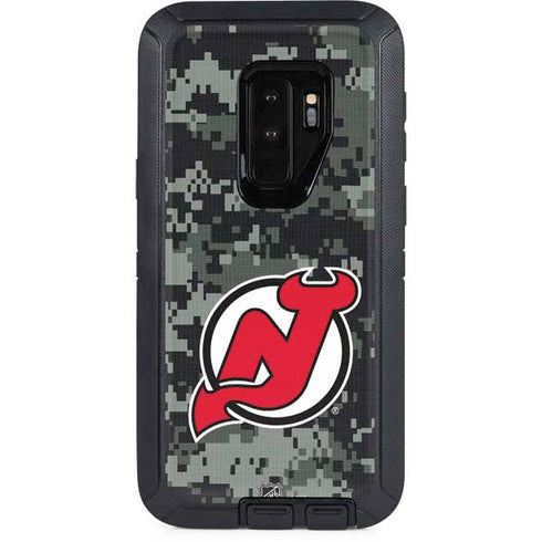 NHL New Jersey Devils Camo Otterbox Defender Galaxy Skin