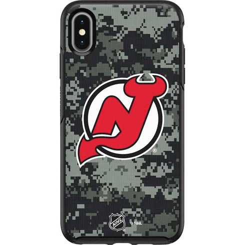 NHL New Jersey Devils Camo Otterbox Symmetry iPhone Skin