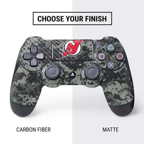 NHL New Jersey Devils Camo PS4 Controller Skin