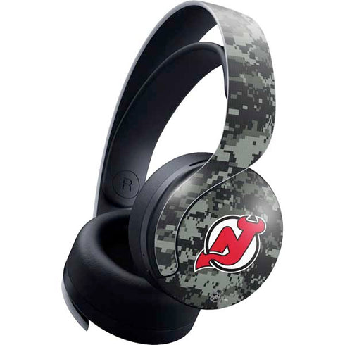 NHL New Jersey Devils Camo PULSE 3D Wireless Headset for PS5 Skin