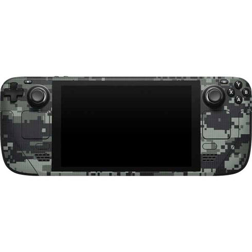 NHL New Jersey Devils Camo Steam Deck Handheld Gaming Computer Skin