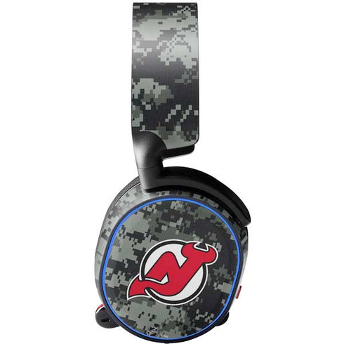 NHL New Jersey Devils Camo SteelSeries Arctis 3 Skin