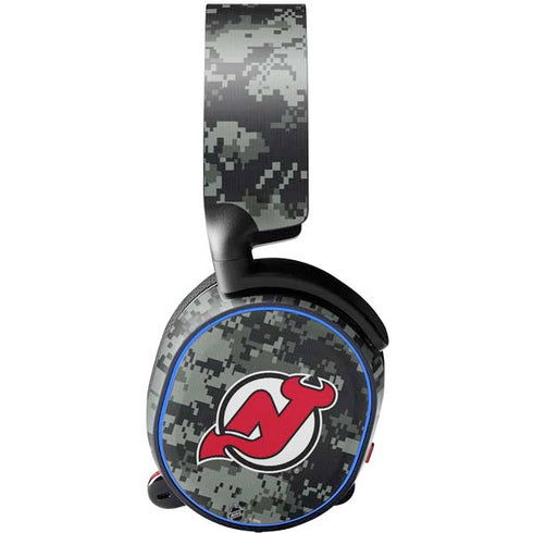 NHL New Jersey Devils Camo SteelSeries Arctis 5 Skin