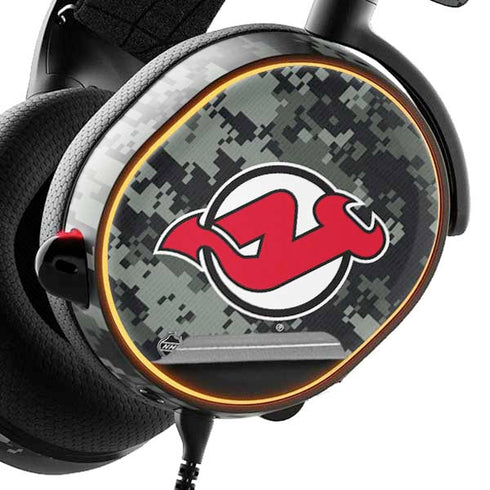 NHL New Jersey Devils Camo SteelSeries Arctis 5 Skin