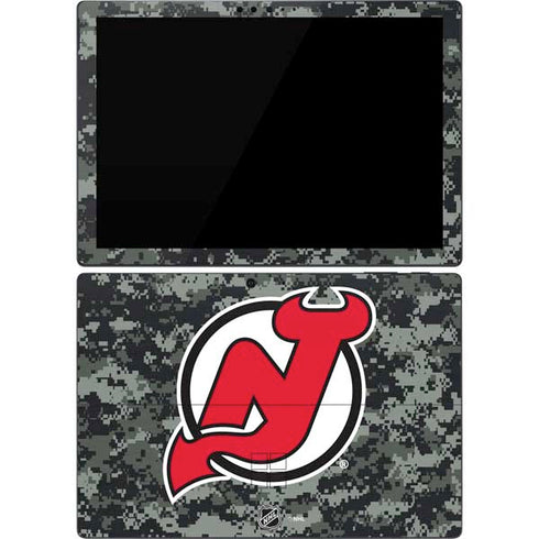 NHL New Jersey Devils Camo Surface Pro 7 Skin