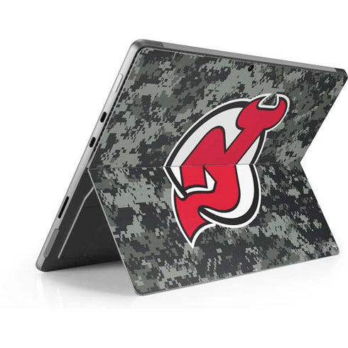 NHL New Jersey Devils Camo Surface Pro 9 Skin