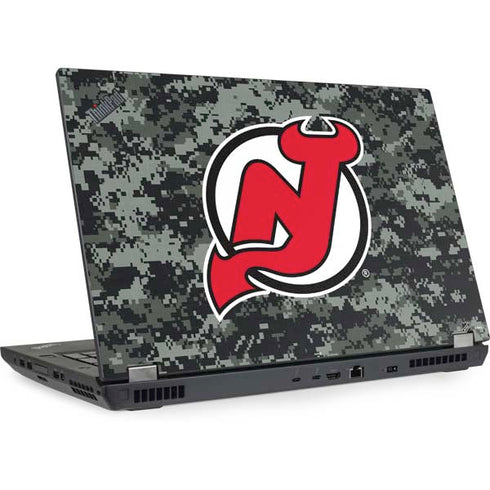 NHL New Jersey Devils Camo Lenovo ThinkPad Skin