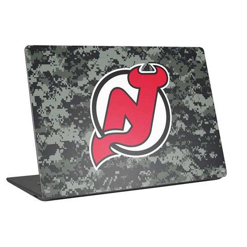 NHL New Jersey Devils Camo Universal Laptop 16.6in (13.4 x 9.7in) Skin