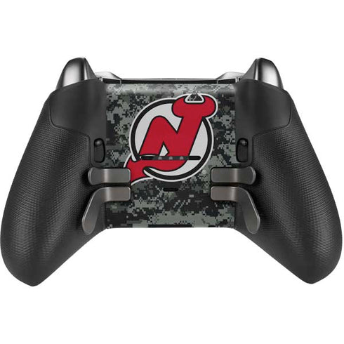 NHL New Jersey Devils Camo Xbox Elite Wireless Controller Series 2 Skin