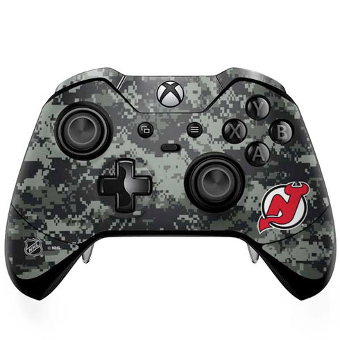 NHL New Jersey Devils Camo Xbox One Elite Controller Skin