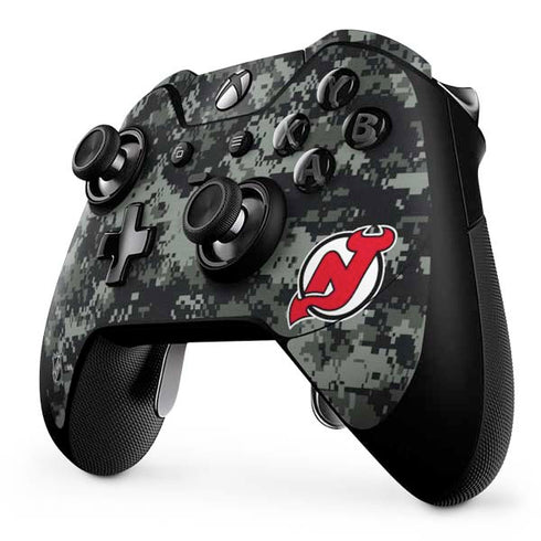 NHL New Jersey Devils Camo Xbox One Elite Controller Skin