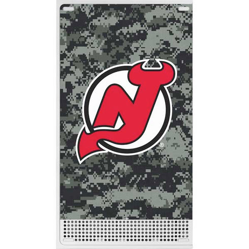 NHL New Jersey Devils Camo Xbox Series S Skins