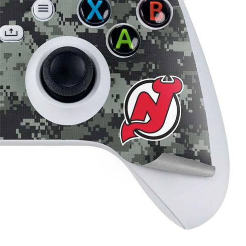 NHL New Jersey Devils Camo Xbox Series S Bundle Skin