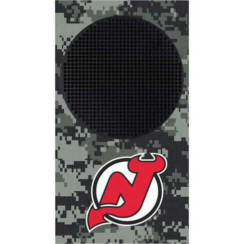 NHL New Jersey Devils Camo Xbox Series S Console Skin