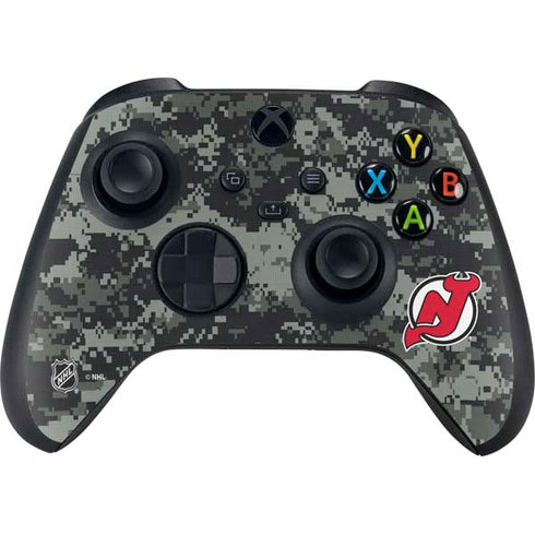 NHL New Jersey Devils Camo Xbox Series X Bundle Skin