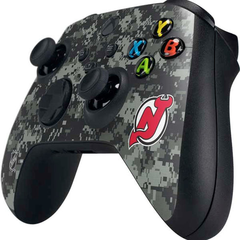 NHL New Jersey Devils Camo Xbox Series X Controller Skin
