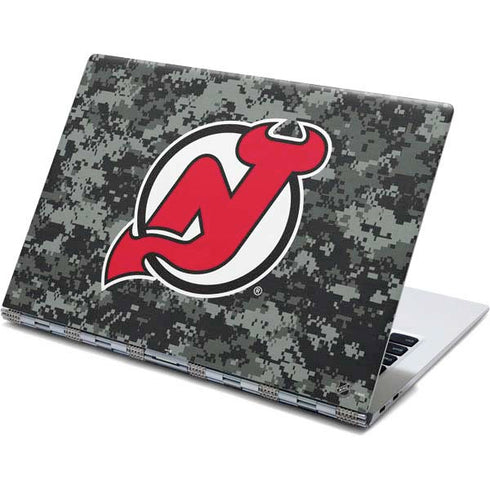 NHL New Jersey Devils Camo Yoga 910 2-in-1 14in Touch-Screen Skin