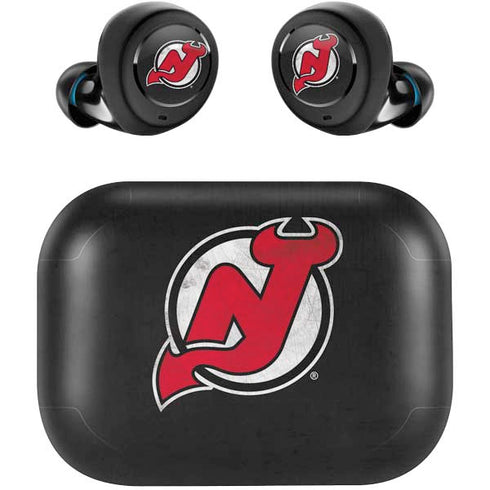 NHL New Jersey Devils Distressed Amazon Echo Buds Skin
