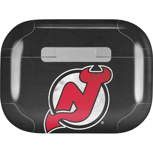 NHL New Jersey Devils Distressed Apple AirPods Pro Skin