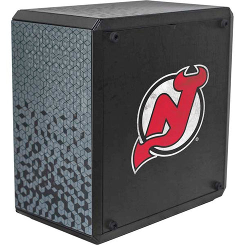 NHL New Jersey Devils Distressed Cooler Master MasterBox Q300L Mini Tower Skin