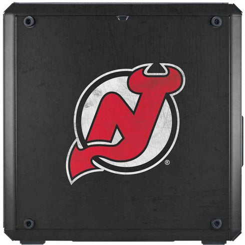 NHL New Jersey Devils Distressed Cooler Master MasterBox Q300L Mini Tower Skin