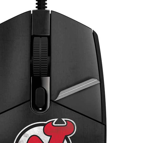 NHL New Jersey Devils Distressed G203 Prodigy RGB Wired Gaming Mouse Skin