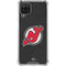 NHL New Jersey Devils Distressed Galaxy A12 Clear Case