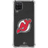NHL New Jersey Devils Distressed Galaxy A12 Clear Case