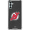 NHL New Jersey Devils Distressed Galaxy A13 5G Clear Case